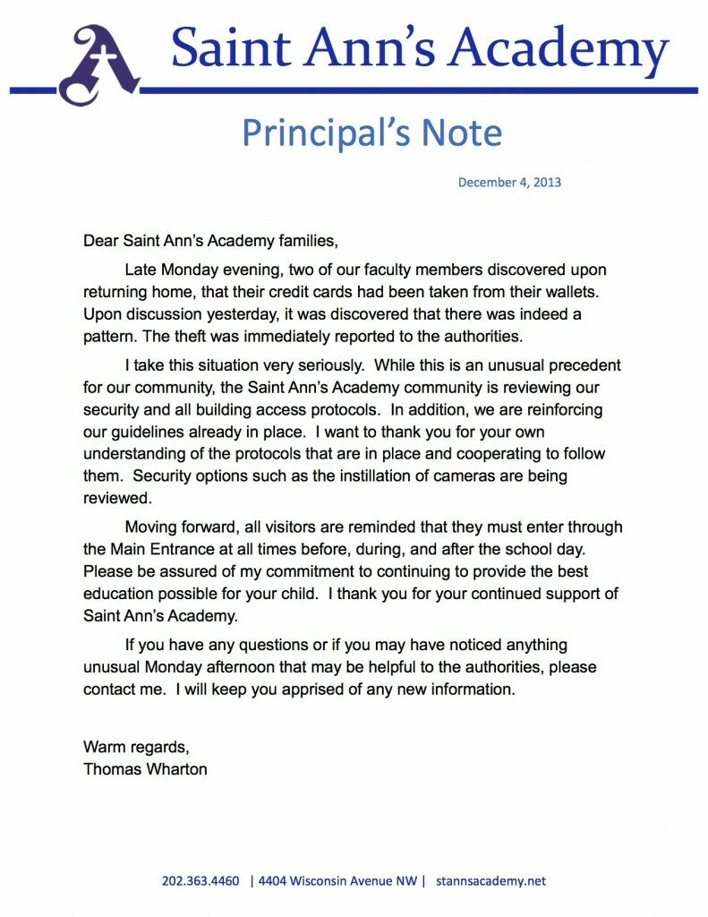 Principal Note December 4 2013